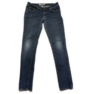 Tyte Jeans Womens 9 Low Rise Skinny Dark Wash Y2K 2000s Vintage Stretch Denim